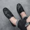 Zapatos Doug Zapatos de Hombre Verano Nuevo Gran Marca a Cuadros Zapatos Casuales de Hombre Estilo Británico Zapatos Holgazanes Slip-on Zapatos de Hombre