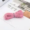 Cuerda Elástica de 1 mm Banda de Goma Redonda de Color Duradera para Ensartar Cuentas Cordón de Alta Elasticidad Materiales para Joyería DIY