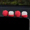 Adornos Personalizados Creativos de Dibujos Animados para el Tablero del Coche, Decoraciones para Coche con Temática Naranja para Año Nuevo