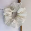 Scrunchie Estilo Coreano Zhao Lusi High-End Estético Ins Estilo Universitário Prendedor de Cabelo Estilo Doce Faixa de Cabelo Feminina