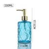 Botellas Dispensadoras de Gel Antibacterial Vintage al por Mayor en Stock, Botellas Dispensadoras de Champú de Vidrio Espeso, Botellas de Acondicionador para Hotel