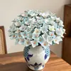 Nova Flor de Cerâmica Flor Imortal Artesanal Decoração DIY Flor de Noiva de Mão Combinação Popular Buquê Artificial para Barracas de Rua