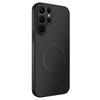 Funda magnética para teléfono con patrón de fibra de carbono S26Ultra, funda protectora mate S25Ultra S24Ultra
