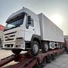 Exportación Camión de Transporte de Carga Grande de 12 Ruedas 8X4 Howo 371 Caballos de Fuerza Contenedor Nuevo Compartimento Neumáticos
