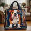 2026 Nueva Serie Transfronteriza de Cachorros Estampado Digital Bolso de Hombro Acolchado de Moda
