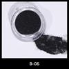 Crepúsculo Rogge manicura polvo tweed cielo estrellado brillo polvo de azúcar negro polvo tweed negro polvo suéter brillo manicura