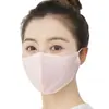 Mascarilla de Protección Solar de Verano 2026 Transpirable para Mujer de Seda de Hielo Delgada Sensación Fresca Lavable Mascarilla Facial con Protección UV