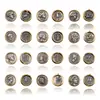 Nuevos Pendientes de Monedas Antiguas de los Doce Dioses Retro Plata de Ley 925 Moda de Gama Alta Atmosféricos Ins Pendientes de Moneda Pendientes