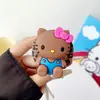 Gato Gatito de Silicona Dibujo Animado Lindo Adecuado para Soporte Magnético Magsafe con Fuerte Adsorción y Airbag Retráctil para Escritorio