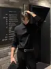 Suéter de Tricô Meia-Gola para Homens, Novo Estilo Outono e Inverno, Adequado para Combinar com Casacos e Ternos, Blusa de Manga Longa