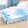 Máscara de Olhos de Gravidade para Sono Profundo Velcro Ajustável Uso Dupla Face Bloqueio de Luz Máscara de Olhos para Cochilo Viagem Proteção Ocular Venda por Atacado