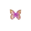 Manicura Explosiva Mariposa Mini Color Aurora Fantasma Transparente Tridimensional Ciber Celebrante Lazo Taladro Decorativo para Uñas Pequeñas