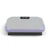 Máquina para quemar grasa de uso doméstico, máquina de vibración para fitness silenciosa, máquina de ritmo inteligente Bluetooth con bandas de resistencia, equipo de fitness