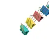 [Deli 2] [1 Pieza] Deli 8552Es Clip de Carpeta de Colores Ahorrador de Mano Clip para Boletos Clip de Cola de Golondrina Clip de Información #