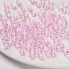 Miçangas Acrílicas Transparentes de Furo Grande 4*7mm Cor Sólida Plástico Soltas Miçangas para Artesanato DIY Corrente de Celular Material de Miçangas para Crianças