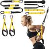 Treino TRX com cinto de tensão suspensão dividida corda de tensão exercício de corpo inteiro academia em casa ioga ao ar livre