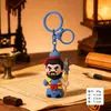 Chaveiros de Celebridades de Shu Han: Guan Yu, Zhuge Liang, Chaveiros Pequenos, Figuras Históricas dos Três Reinos, Pingentes para Mochila, Pequenos Presentes