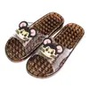 Pantuflas de Baño de Dibujos Animados para Mujer, Hogar Interior, Antideslizantes, Masaje de Puntos de Acupuntura, Sandalias Lindas de Verano Anti-olor para Hombre
