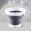 Cubo de Almacenamiento para el Hogar, Contenedor de Plástico para Lavar Pinceles, Contenedor para Enjuagar Pinceles, Cubo de Agua Especial para Estudiantes de Arte, Cubo de Agua de Silicona, Cubo de Agua para Pintura Tradicional China