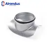 Acessórios de duto de ar PSX abraçadeira galvanizada com adesivo