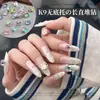 Nuevos Cristales para Uñas K9 Largos Rectos Sin Fondo Lujo Ligero Versátiles Bolas de Cristal para Uñas