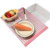 Rack de Armazenamento Drenante Dobrável de Silicone para Pia de Cozinha, Cesto Drenador, Rack Drenante de Pia, Organizador de Bancada