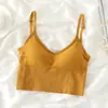 H839 Colete Pequeno com Alça para Barriga Tinker Feminino Verão Base Interna Almofada Externa Peitoral Roupa Íntima Roupa Íntima Popular na Internet Explosões Kaka Grande em Forma de U