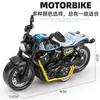 Juguetes Transfronterizos para Niños, Modelo Realista de Motocicleta de Aleación de Tirar Hacia Atrás, Coche de Juguete Educativo para Bebés, Venta Directa al por Mayor
