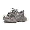 Zapatos casuales para niños, zapatillas deportivas de color liso para niños, nuevo modelo primavera y otoño 2026, zapatillas sencillas de malla transpirable con suela suave para niñas