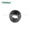 1PC 510 810 POM conector de pajilla de boca plana larga curva veta de rosa de bambú aleatorio
