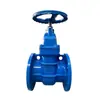 Válvula de Compuerta de Hierro Dúctil Shanghai Gong Tallo No Ascendente DN50 Sellado Blando Unidireccional Z45X-16Q Válvula Industrial Venta al por Mayor en Stock