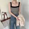 Camisola de Punto a Rayas Vintage para Mujer, Nuevo Estilo Corto de Verano 2026, Versátil para Usar por Dentro o por Fuera, Top Básico de Moda