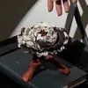 Base tradicional de cerámica tallada a mano para incienso, para el hogar y la oficina, difusor de incienso de aceites esenciales de nicho, artículo decorativo hecho a mano