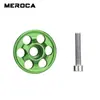 Juego de Tazón de Aleación de Aluminio Cubierta Superior Juego de Muñequeras para Bicicleta Cubierta Superior Colorida Cubierta Superior Hueca en Forma de Flor Cubierta Superior del Tubo de Dirección Superior de la Horquilla Delantera