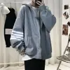 Sudadera con capucha de terciopelo para hombre, temporada de otoño e invierno, marca de moda, holgada, peso pesado, diseño original de nicho americano
