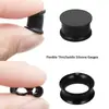 16 Pares de Silicone Aurícula Corpo Piercing Expansor de Orelha Conjunto Mais Vendido