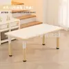 Mesa de Estudo para Pintura e Grafite de Jardim de Infância Mesa de Treinamento Mesa Retangular para Seis Pessoas Mesa Infantil Mesa e Cadeira Ajustáveis Pintura