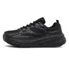 Zapatillas anchas y cuadradas de moda en color negro para hombre, zapatos de papá con suela gruesa, adecuados para pies anchos y pies regordetes, zapatos casuales para hombre, en stock