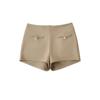 Vienen con Almohadillas en las Caderas, Estilo Coreano, Se Pueden Usar Afuera, Nuevo Modelo de Verano, Pantalones Cortos Ajustados Negros Sexys que Levantan el Trasero, Shorts que Realzan las Caderas, Pantalones Casuales