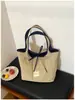 Bolsa de Lona para Mujer, Gran Capacidad, Nueva Versátil Bolso de Hombro Otoño e Invierno 2025, Bolso Tote Casual para Estudiante Universitaria, Viaje Diario
