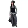 Conjunto de Dos Piezas para Niñas Otoño Manga Corta 2026 Nuevo Conjunto de Pantalones de Moda Estilo Coreano para Niños Mayores