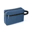 Nova Bolsa de Higiene Pessoal Impermeável em Tecido Oxford, Grande Capacidade, Bolsa de Armazenamento de Aparência Sofisticada, Bolsa de Cosméticos Portátil para Viagem, A partir de Um Lote