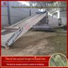 Secador de armazenamento verde de forragem polimerização contínua grama cevada equipamento de secagem de material de azevém de silagem