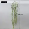 Plantas verdes artificiais, plantas verdes suspensas para paisagismo, plantas aéreas de parede, folhas de samambaia suspensas, plantas de teto, plantas de engenharia, orquídeas suspensas, trepadeiras