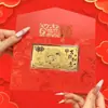 Oro Imitación Lámina de Oro 999 Dibujo Animado Conmemorativo Billete de Oro Princesa, Por Favor Hazte Rico Feliz Día de San Valentín Billete de Oro de 10mg Regalo Venta al por Mayor