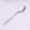 Juego de Cubiertos Occidentales de Acero Inoxidable 304, Cuchillo, Tenedor, Cuchara, Cucharilla de Té, Juego de Cuatro Piezas, Vajilla Estilo Occidental, Estilo Nórdico, Mango Largo, Uso Doméstico