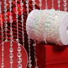 Cortina de Cadena de Cuentas de Platillo Volador Acrílico Conexión de Boda Cortina de Techo de Boda Cortina de Puerta Cortina de Cuentas Materiales Hechos a Mano