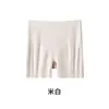 Pantalones interiores anti-exposición para mujer, dos en uno, no se enrollan, color piel, estilo fino de verano, 2026 nuevo de seda helada sin costuras