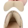 Almohadillas de Talón de Piel de Cerdo, Engrosadas, Transpirables, Absorbentes de Sudor, Anti-Desgaste, Antideslizantes, Pegatinas de Talón para Hombres y Mujeres, En Stock