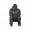 Escultura de Gorila de Cobre Fundido, Estatua Grande Realista de King Kong de Cobre, Estatua de Animal para Jardín Exterior, Escultura de Cobre para Paisajismo, Personalizable